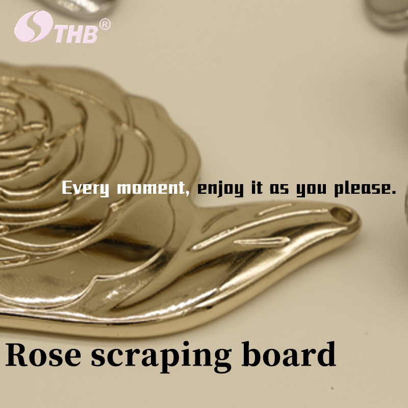 Rose Gua Sha Scraping Massage Tools for Facial Skincare Anti Aging Trigger Point Treatment SPA Acupuncture Therapy Relieve