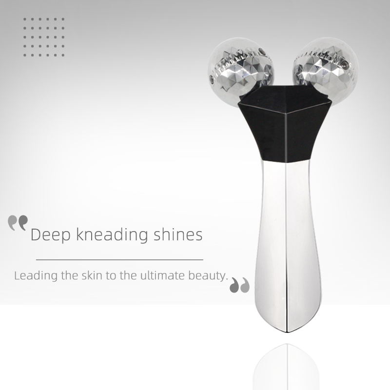 3D Face Body Roller Massager Massage Instrument 360 Rotate Y Shape For Face Lifting Wrinkle Shaping Relaxation Lifting Wrinkle Remover Facial Massage