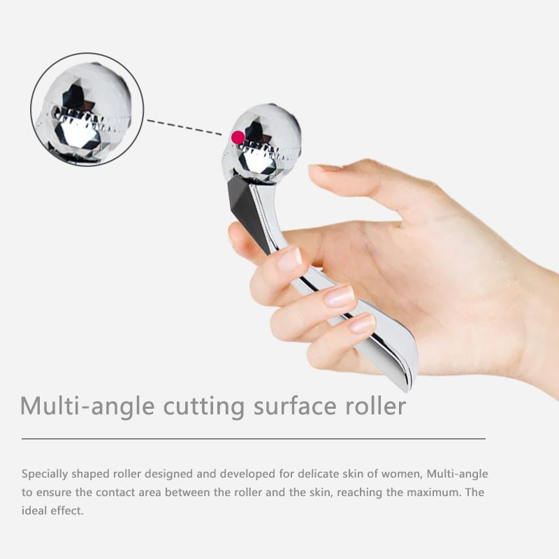 3D Face Body Roller Massager Massage Instrument 360 Rotate Y Shape For Face Lifting Wrinkle Shaping Relaxation Lifting Wrinkle Remover Facial Massage