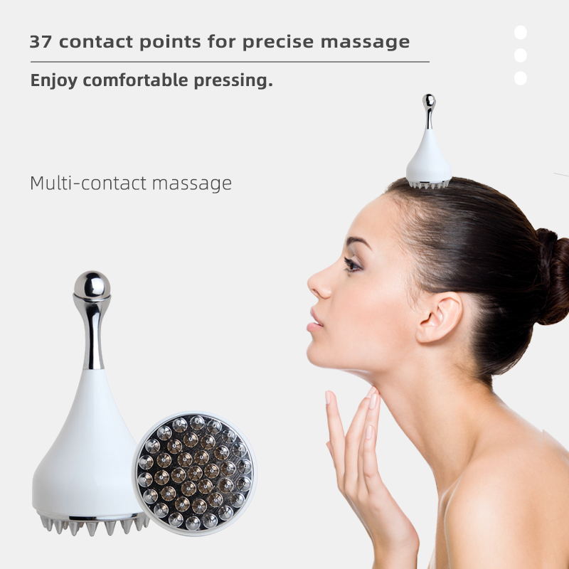 Scal0p Massager Shampoo Brush Scalp Brush Hair Scrubber Hair Washing Brush Scalp Exfoliator Brush for Dandruff Cold Compress