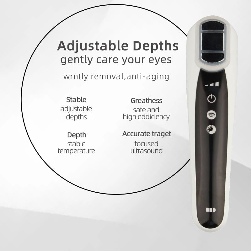 Mini HIFU Machine Warmed Up Protable Women Face lifting anti-wrinkles RF EMS Beauty Device Facial Machine Neck Chin Eyes Care
