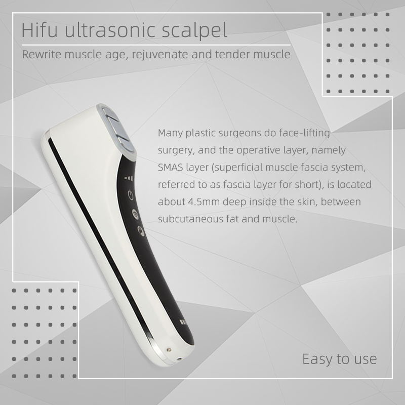 Mini HIFU Machine Warmed Up Protable Women Face lifting anti-wrinkles RF EMS Beauty Device Facial Machine Neck Chin Eyes Care