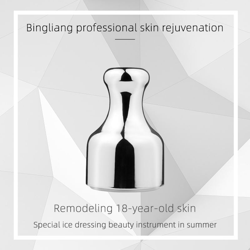 ICE Roller Cool Therapy Facial Massage Tool Cooling Face Tightens Skin Reduce Puffiness & Dark Circles Anti Ageing For Women