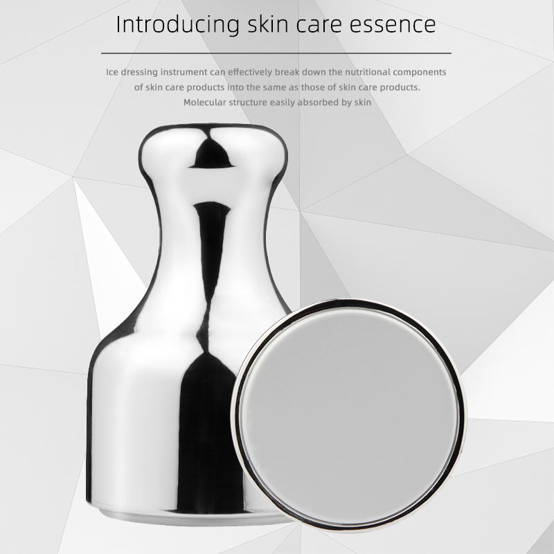 ICE Roller Cool Therapy Facial Massage Tool Cooling Face Tightens Skin Reduce Puffiness & Dark Circles Anti Ageing For Women