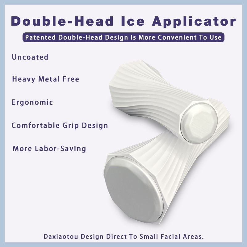 Beauty Massage Tool device anti aging Mini Ice Cold Cube Hand Held Cooling Ice Cold Compress Tighten Facial Roller face cooler 