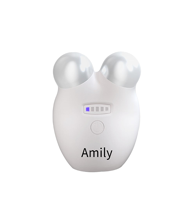Amily Facial Massager Skin Care Tools Face Lift Roller Anti Wrinkle EMS Microcurrent Facial Toning Device