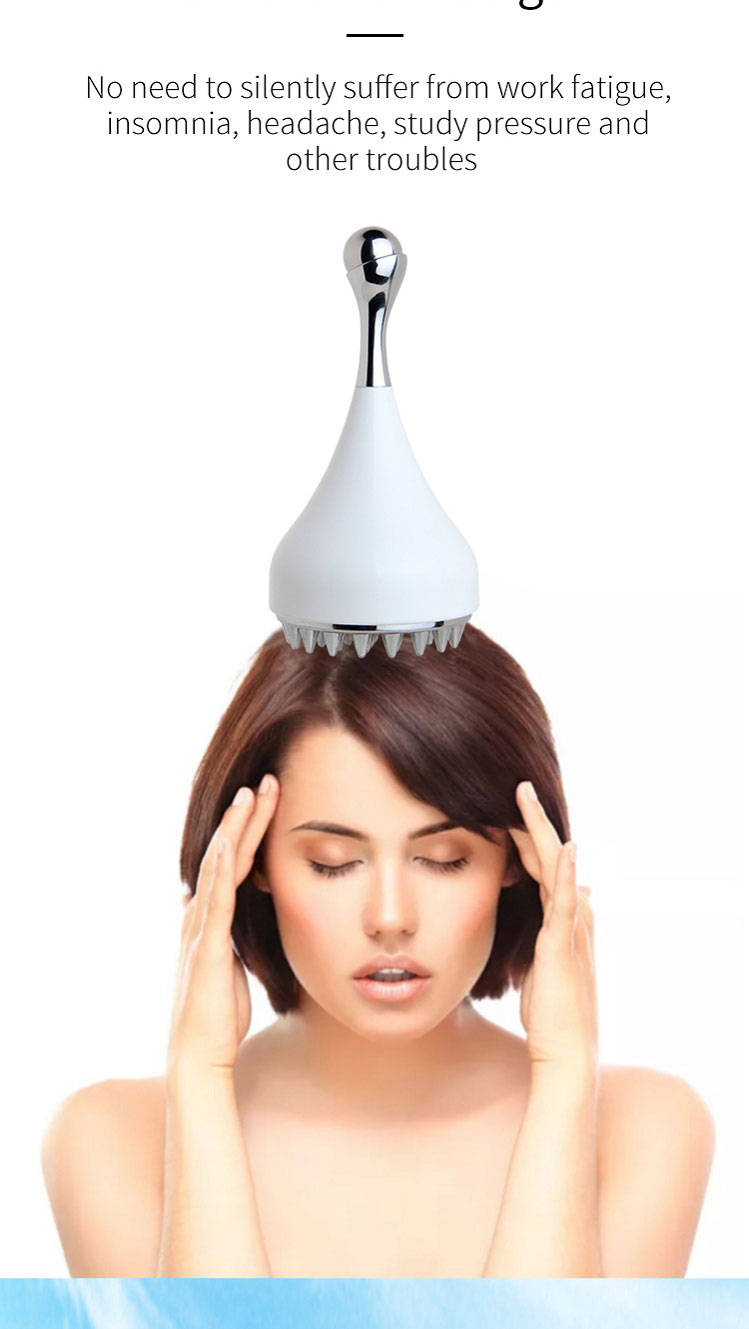 Stainless steel head massage comb(图2) Stainless steel head massage comb(图2)