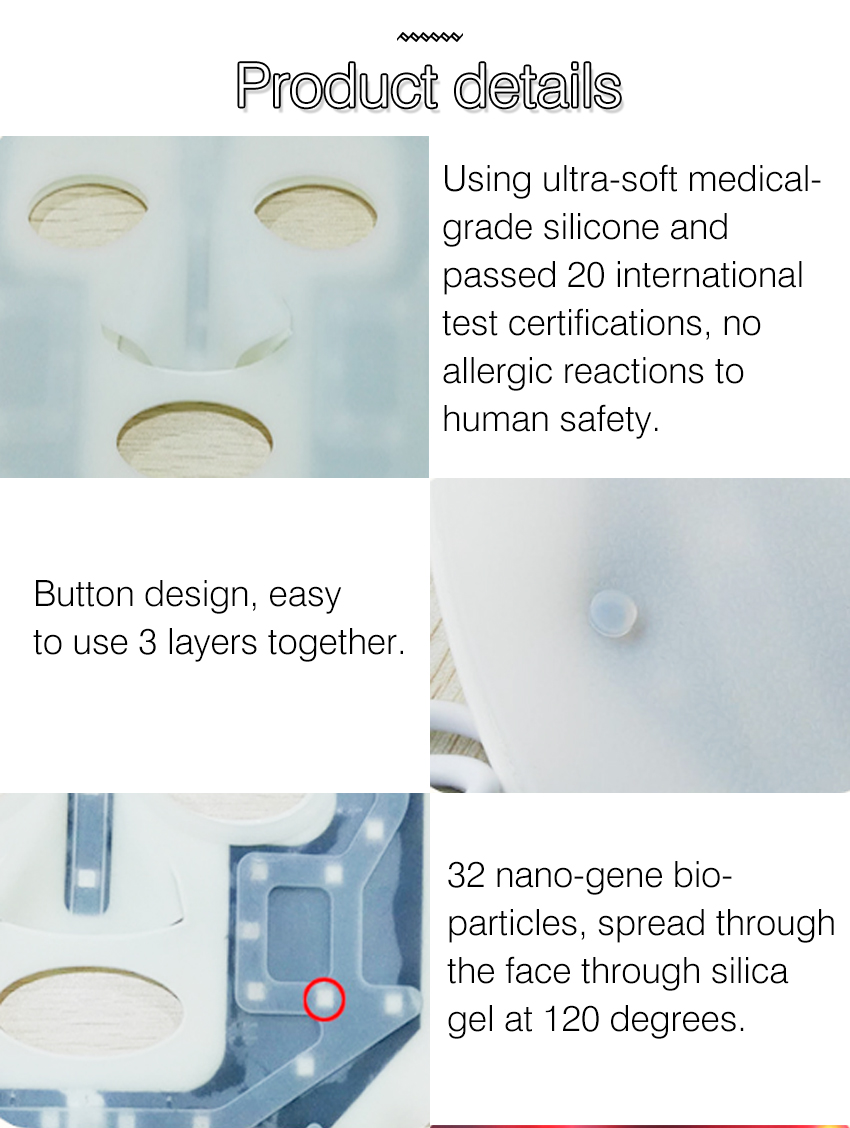 Photon Skin Rejuvenation Third Generation Silicone Mask(图2)