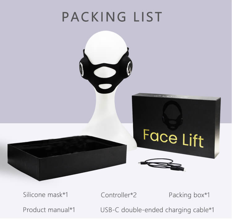 V Shaped Slimming Face Mask EMS Microcurrent Facial Massager Device Face Slimmer Chin Line Lifting Tightening Skin Instrument(图16) V Shaped Slimming Face Mask EMS Microcurrent Facial Massager Device Face Slimmer Chin Line Lifting Tightening Skin Instrument(图16)