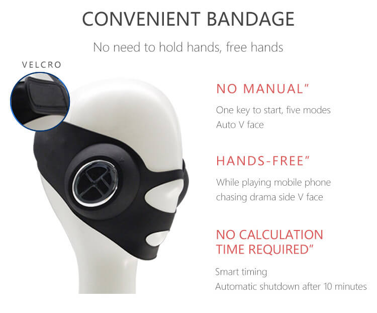 V Shaped Slimming Face Mask EMS Microcurrent Facial Massager Device Face Slimmer Chin Line Lifting Tightening Skin Instrument(图12) V Shaped Slimming Face Mask EMS Microcurrent Facial Massager Device Face Slimmer Chin Line Lifting Tightening Skin Instrument(图12)