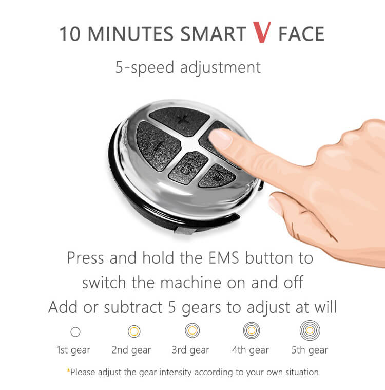 V Shaped Slimming Face Mask EMS Microcurrent Facial Massager Device Face Slimmer Chin Line Lifting Tightening Skin Instrument(图11) V Shaped Slimming Face Mask EMS Microcurrent Facial Massager Device Face Slimmer Chin Line Lifting Tightening Skin Instrument(图11)