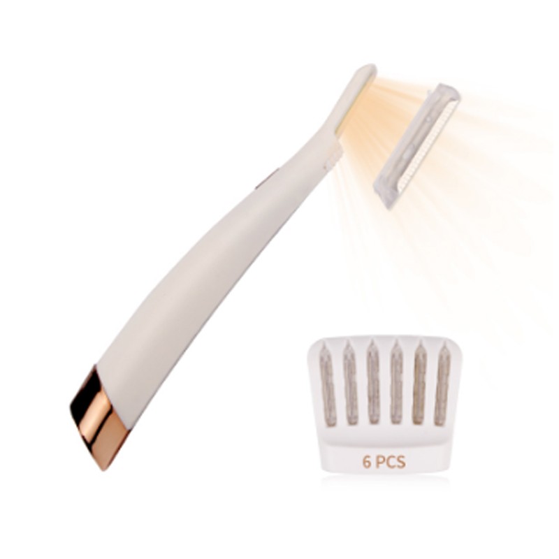 Multifunctional electric lady's shaving razor