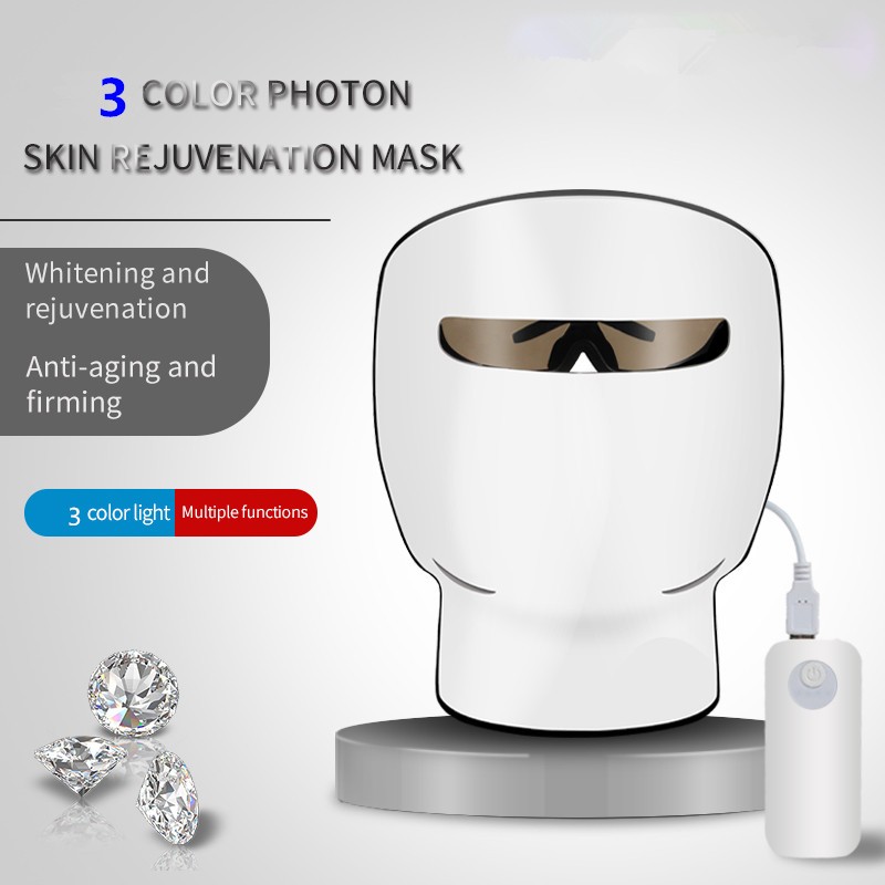 Private Label LED Mask Skin Care Skin Rejuvenation SPA Beauty Light Therapy Face Silicone Facial LED